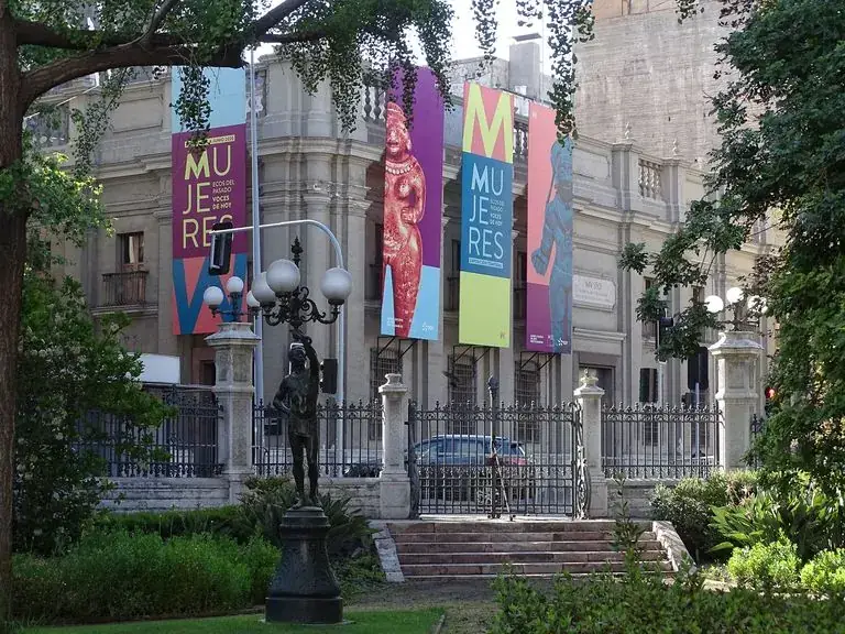 Entrance of the Chilean Museum of Pre-Columbian Art